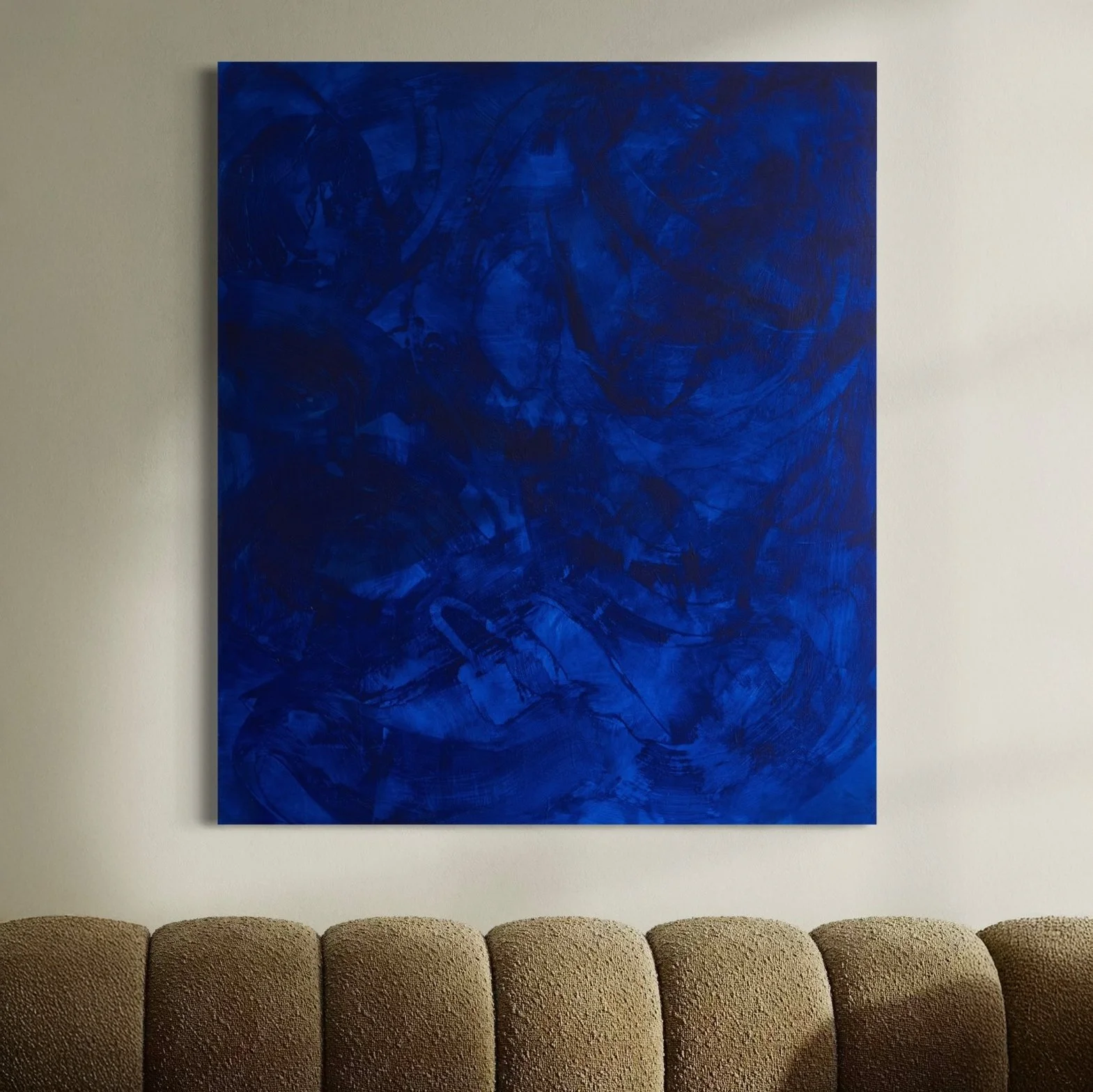 Midnight Pulse Original Artwork - abstract acrylic painting in